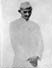 Gandhi in 'Gandhi Cap' , 1920